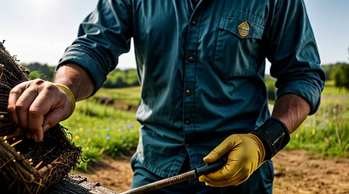 Как избавиться от осиного гнезда?