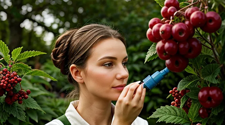 Как избавиться от тли на смородине с ягодами?