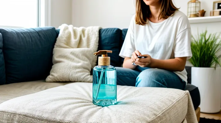 Как избавиться от запаха мочи на диване?