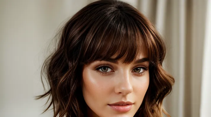 Как красиво уложить челку-шторку?