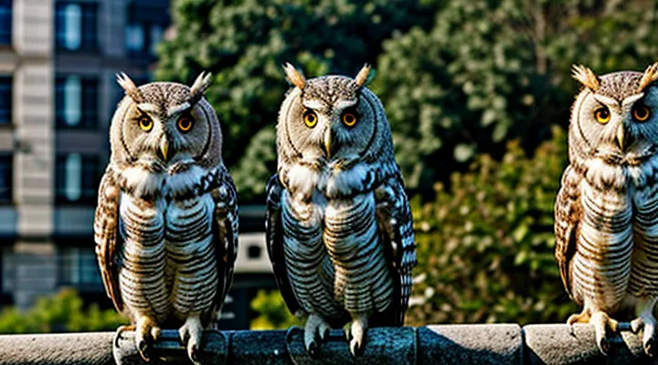 Как называется группа сов?