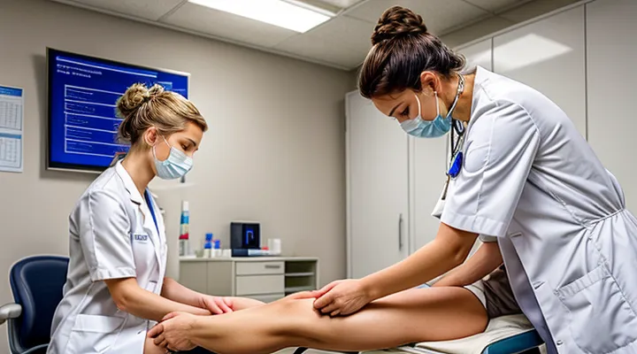 Как называется врач, который лечит вены и сосуды на ногах?