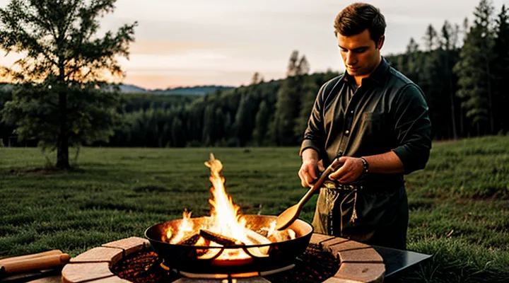 Как обжечь казан чугунный перед первым использованием в домашних условиях на костре?