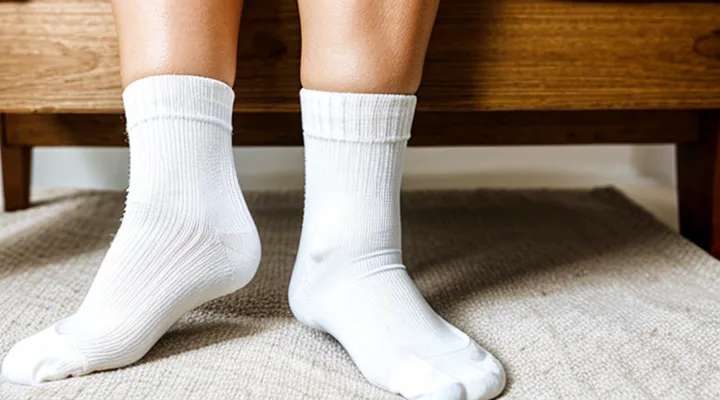 Как отбелить белые носки в домашних условиях?