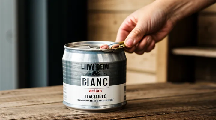 Как открыть банку с металлической крышкой?