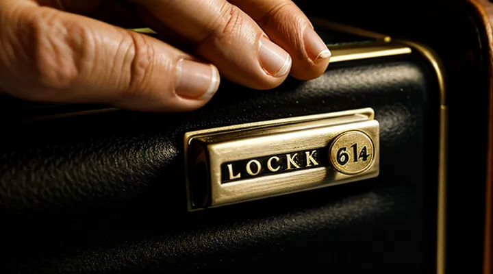 Как открыть кодовый замок на чемодане с 3 цифрами?