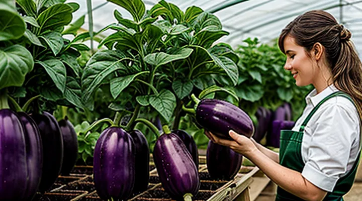 Как пасынковать баклажаны в теплице пошагово?