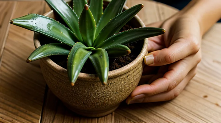 Как пересадить алоэ?