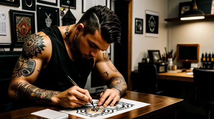 Как перевести рисунок с бумаги на кожу?