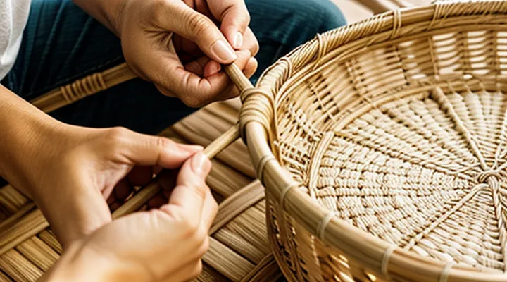 Как плести кашпо из ротанга для начинающих?