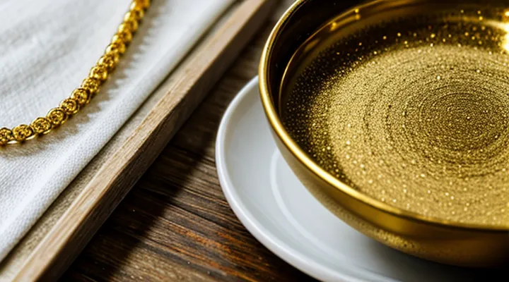 Как почистить золото в домашних условиях быстро и эффективно?