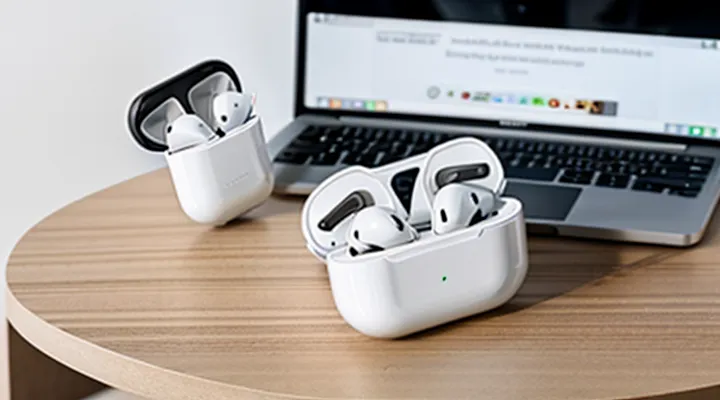 Как подключить AirPods к ноутбуку?