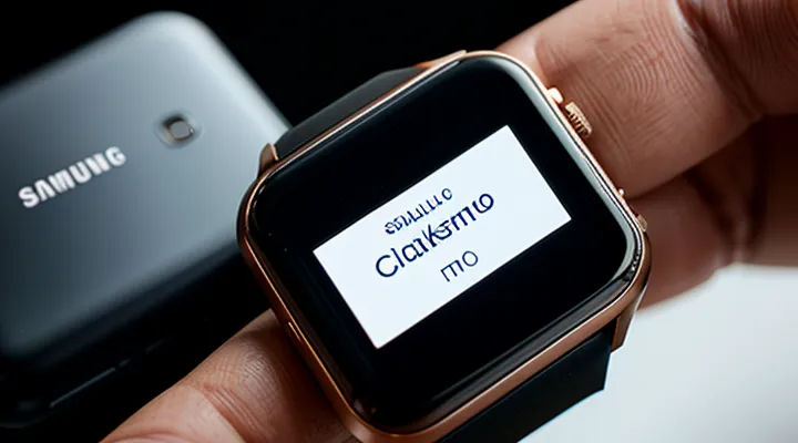 Как подключить часы Samsung к телефону Samsung?