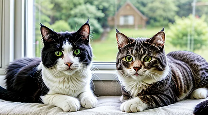 Как подружить двух кошек в одной квартире?