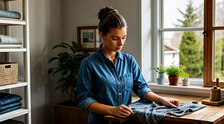 Как подшить джинсы с сохранением фабричного шва вручную?