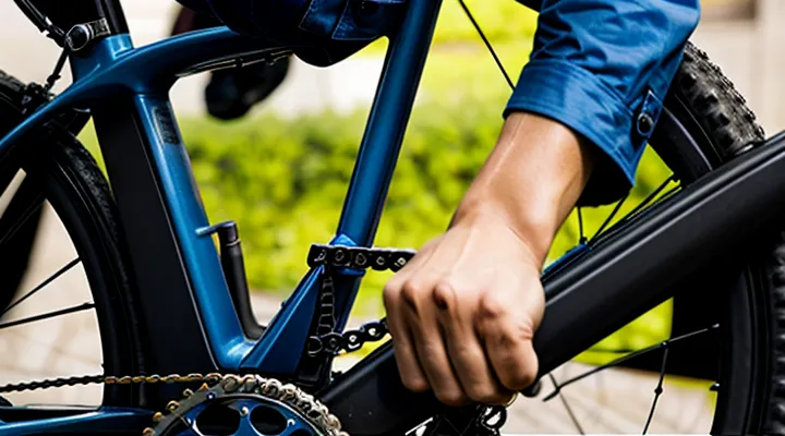 Как подтянуть цепь на велосипеде со скоростями?