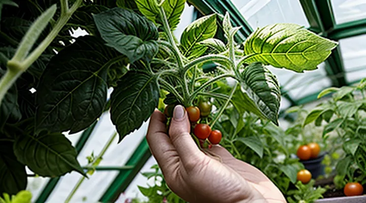 Как подвязать помидоры в теплице из поликарбоната без кольев?