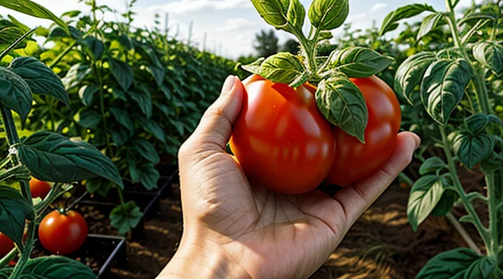 Как подвязать высокорослые помидоры в открытом грунте?