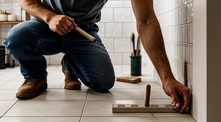 Как положить плитку на пол своими руками?