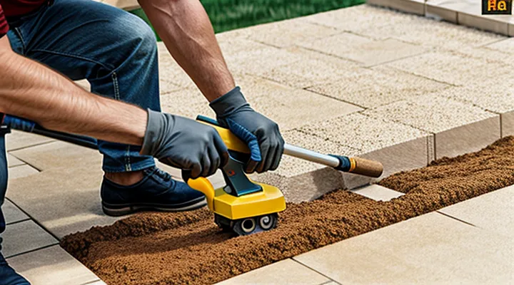 Как положить тротуарную плитку своими руками?