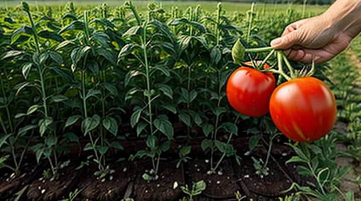Как получить хороший урожай помидоров в открытом грунте?
