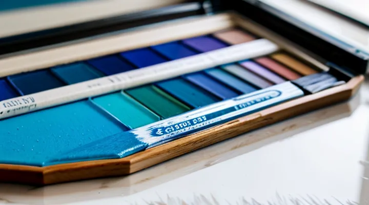 Как получить синий цвет при смешивании?