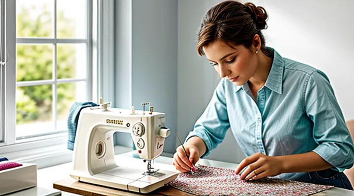 Как пользоваться швейной машинкой?