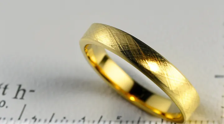 Как померить размер кольца в домашних условиях?