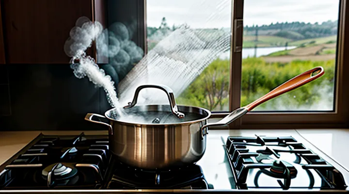 Как понять, что вода закипела в кастрюле?