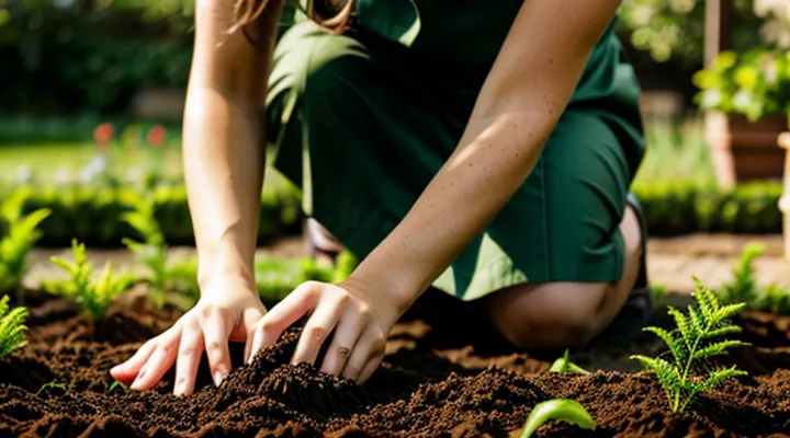 Как посадить клубнику под чёрный укрывной материал?