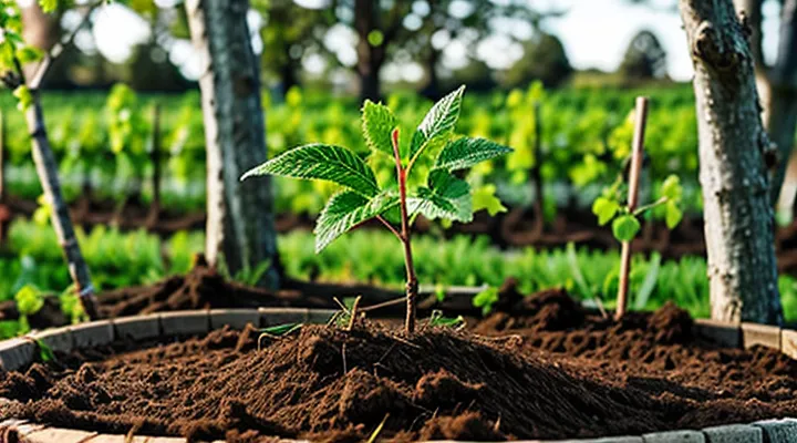 Как посадить виноград весной саженцами пошагово?