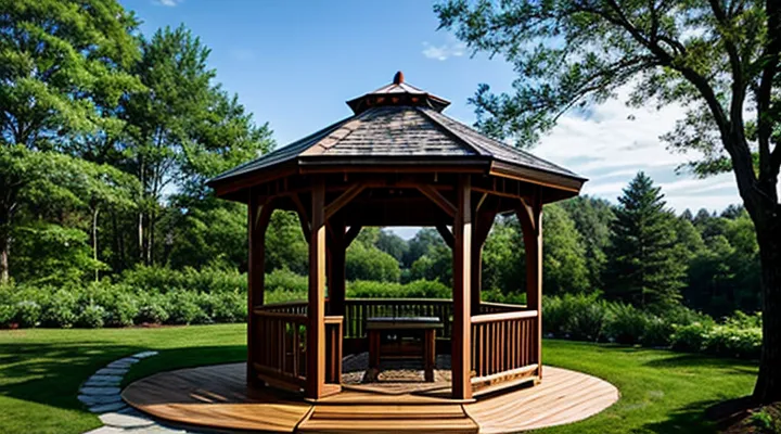 Как построить беседку своими руками недорого и красиво?