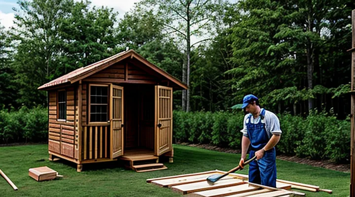 Как построить туалет на даче своими руками поэтапно?