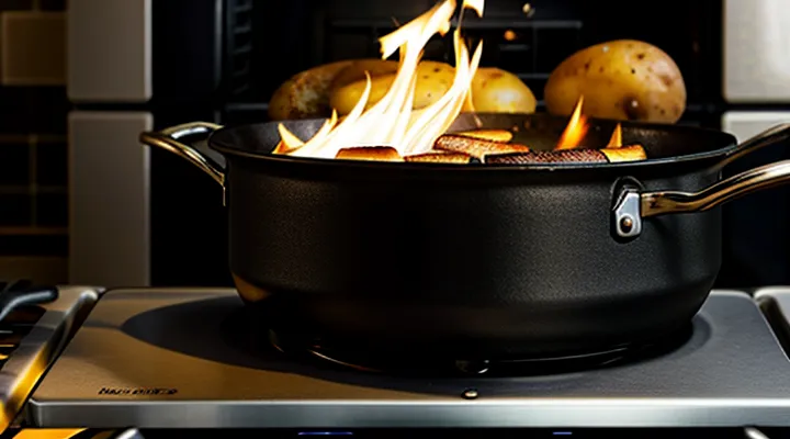 Как пожарить картошку с грибами на сковороде?