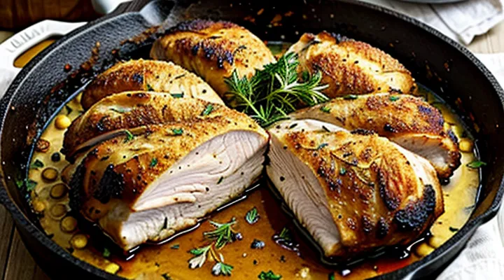 Как пожарить курицу на сковороде с золотистой корочкой?