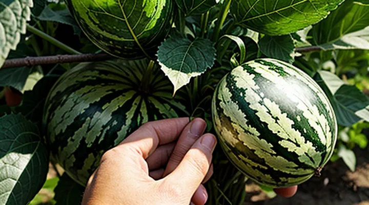 Как правильно формировать дыню в теплице?