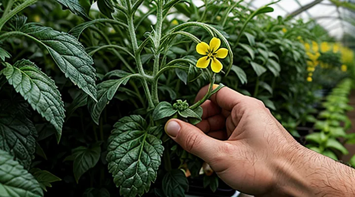 Как правильно формировать помидоры в теплице в два стебля?