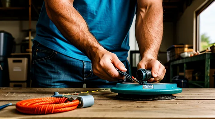 Как правильно намотать леску на триммер на катушку?