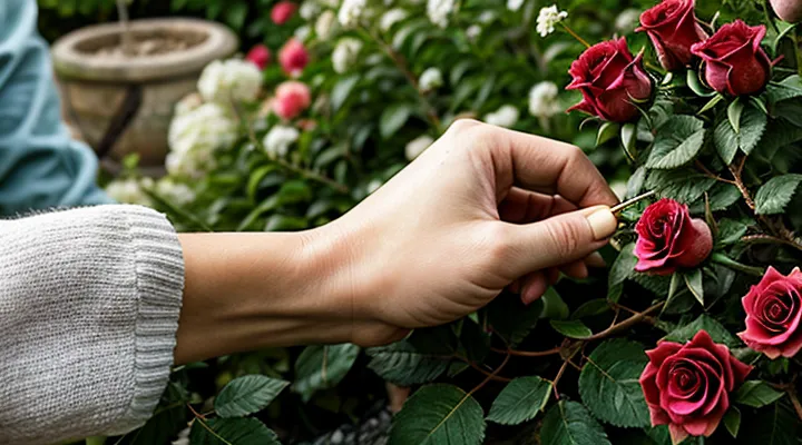 Как правильно обрезать розы после цветения летом?