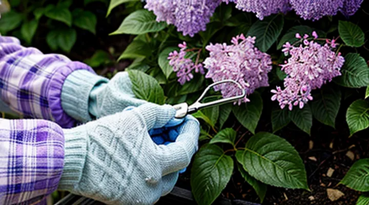 Как правильно обрезать сирень после цветения?