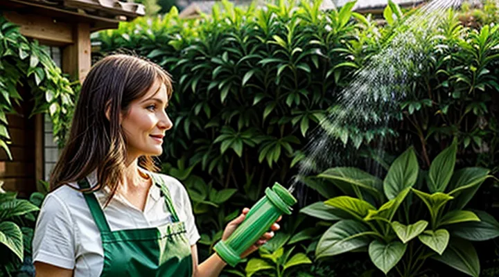 Как правильно опрыскивать растения нашатырным спиртом от вредителей?