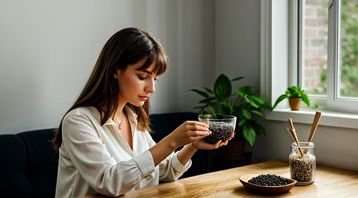 Как правильно пить семена чиа с водой?