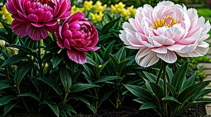 Как правильно посадить пионы весной в открытый грунт?