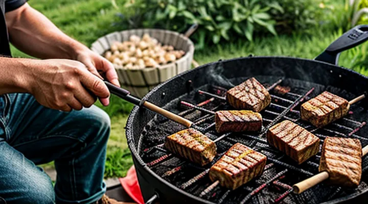 Как правильно разжечь угли в мангале для шашлыка?