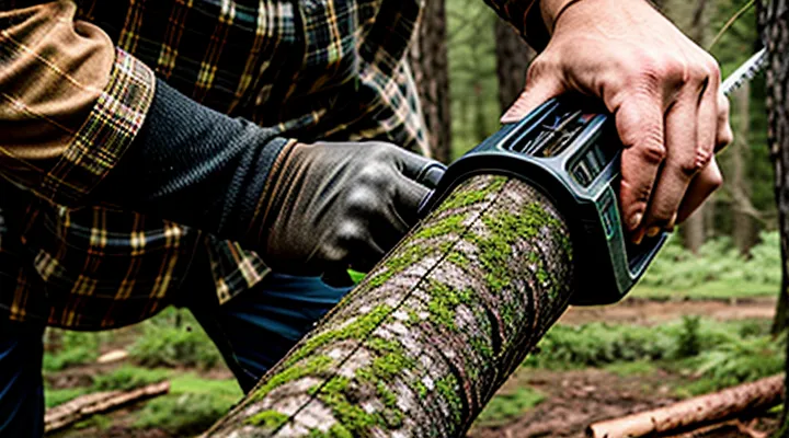 Как правильно спилить дерево бензопилой в нужную сторону?