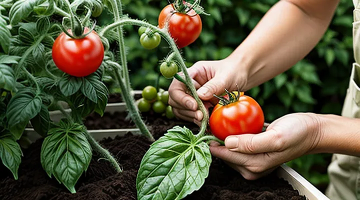 Как правильно убирать пасынки у помидоров?