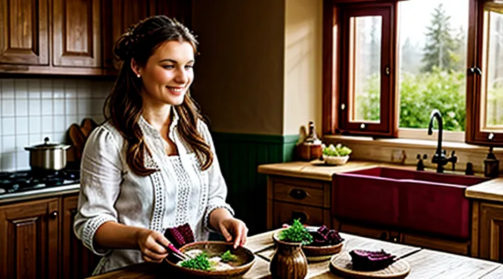 Как приготовить холодный борщ из свеклы?