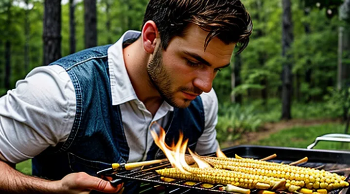 Как приготовить кукурузу на мангале?