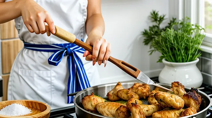 Как приготовить куриные ножки на сковороде?