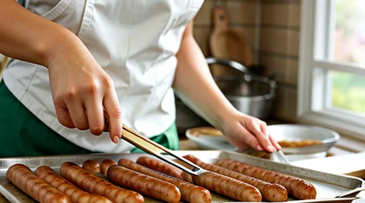 Как приготовить магазинные купаты в духовке?